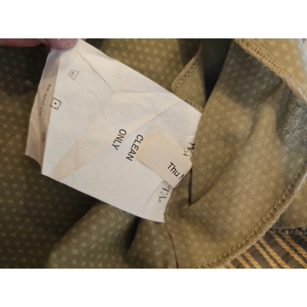 Wamsutta 90s Queen Comforter+Shams Floral Damask Stripe Jacquard Sage USA 92x96